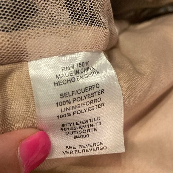 Jodi Kristopher 2 Piece Homecoming Dance Party Halter Dress Size 7 - Picture 7 of 10